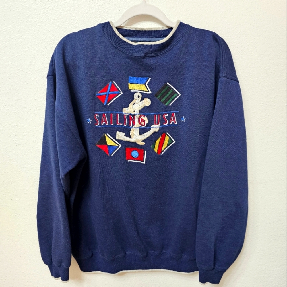 Vintage Sailing USA Sweatshirt